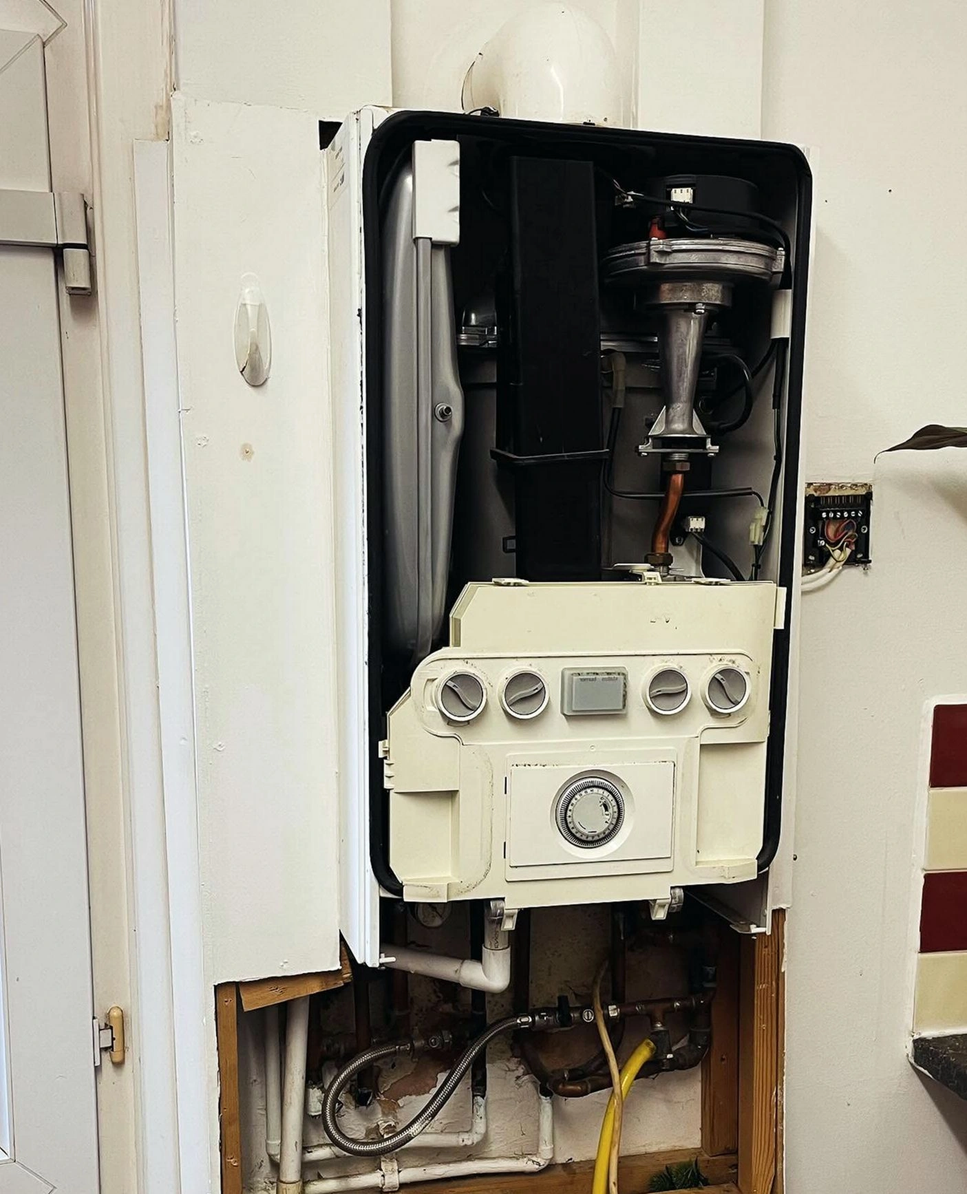 Emergency plumbing repair work